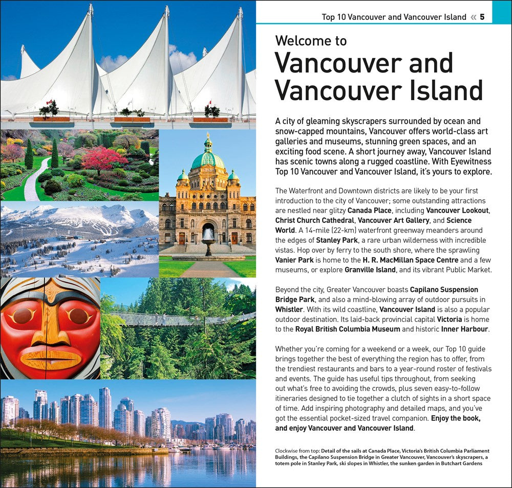 DK Eyewitness Top 10 Vancouver and Vancouver Island