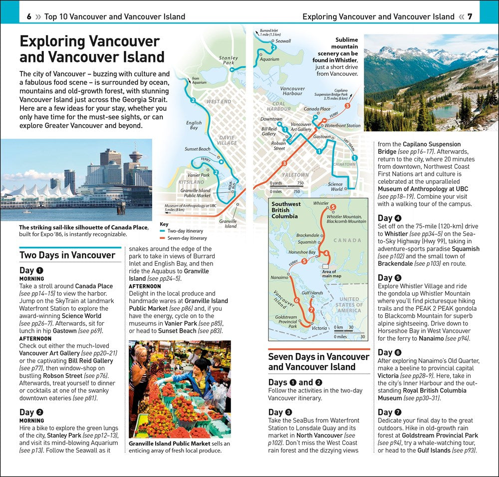 DK Eyewitness Top 10 Vancouver and Vancouver Island