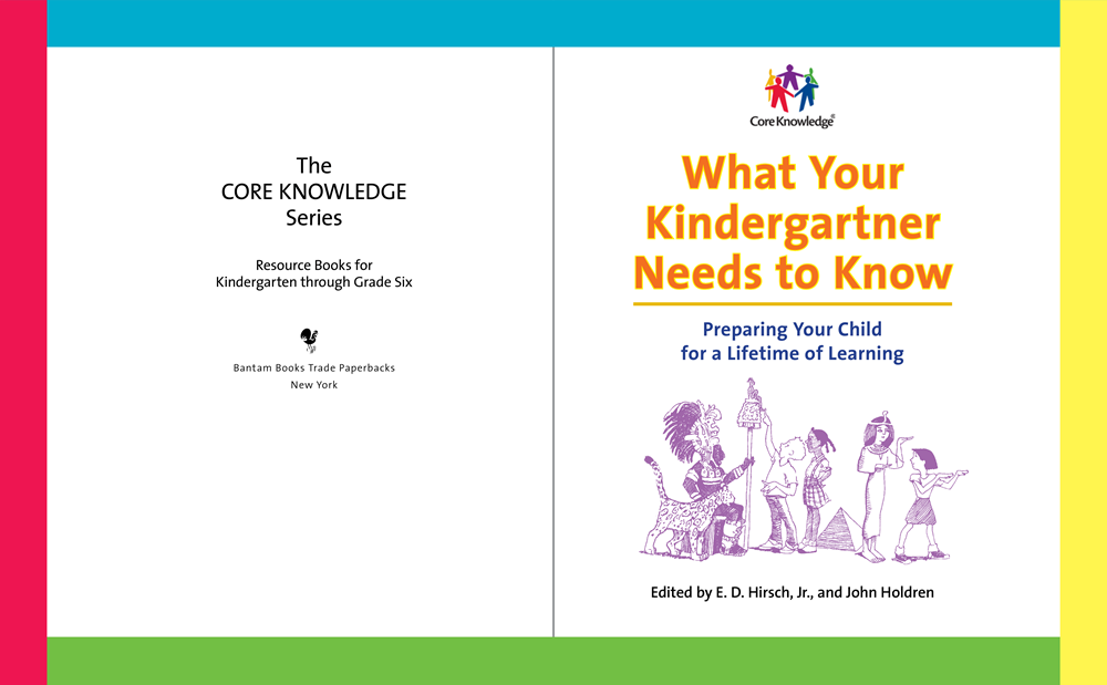 What Your Kindergartner Needs to Know (Revised and updated)