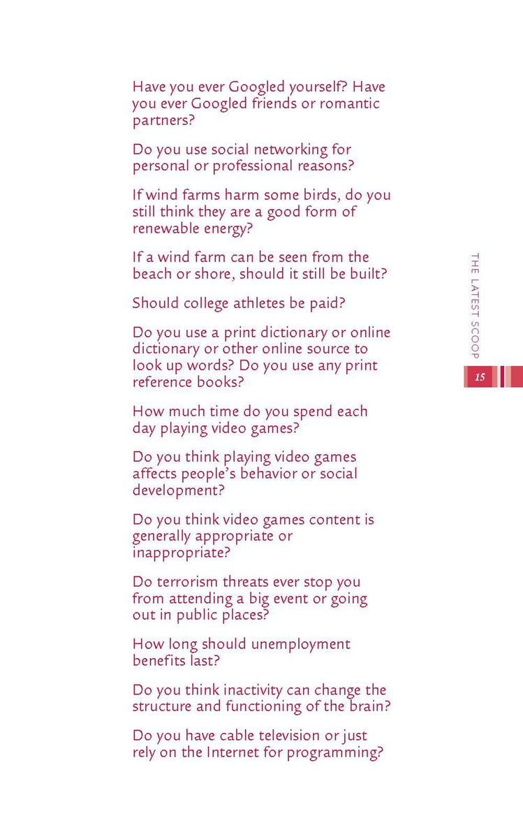 4,000 Questions for Getting to Know Anyone and Everyone, 2nd Edition