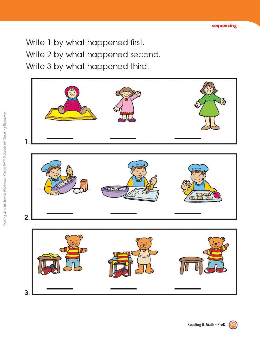 Reading & Math Jumbo Workbook: Grade PreK