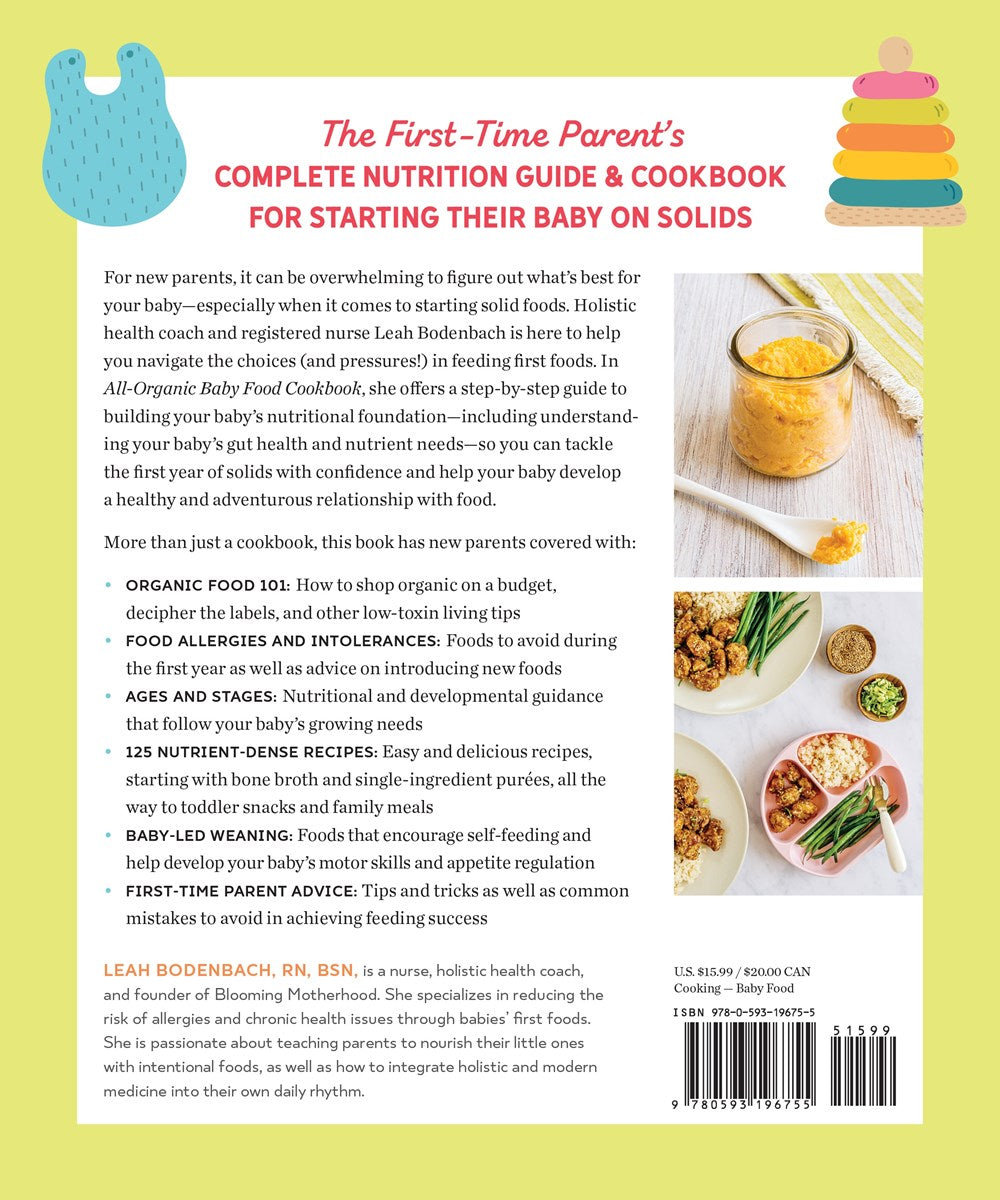 All-Organic Baby Food Cookbook