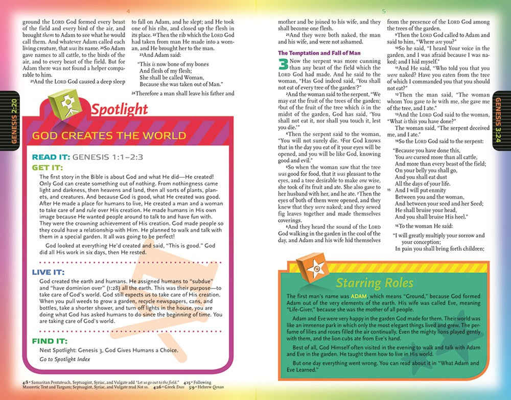 NKJV, Study Bible for Kids, Leatherflex, Grey/Blue