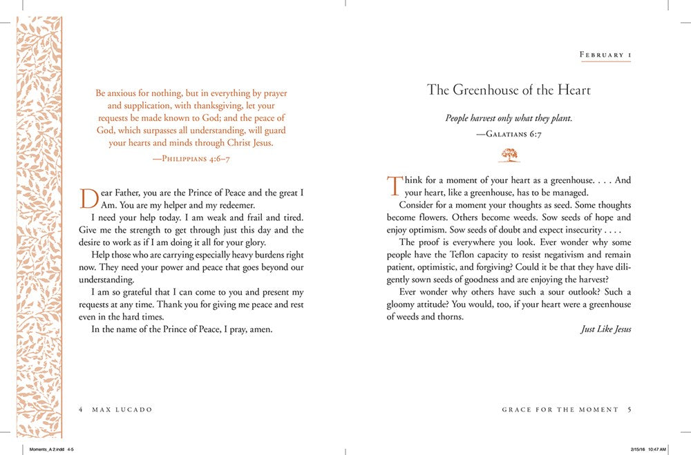 Grace for the Moment Volume I, Large Text Flexcover