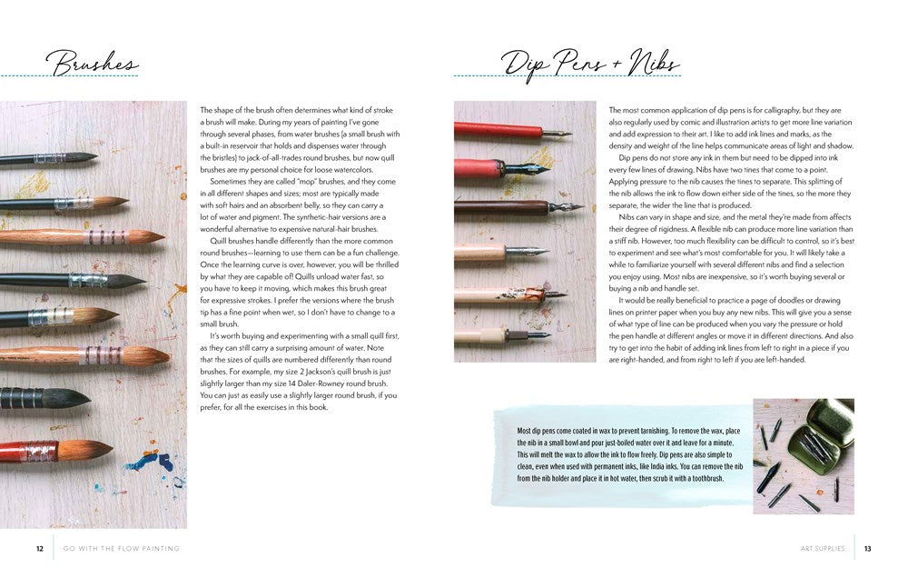 Go with the Flow Painting