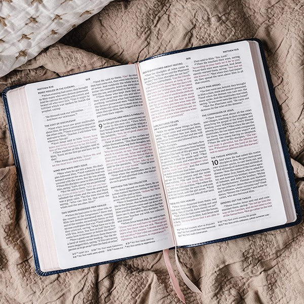 NKJV, Thinline Bible, Verse Art Cover Collection, Leathersoft, Teal, Red Letter, Comfort Print