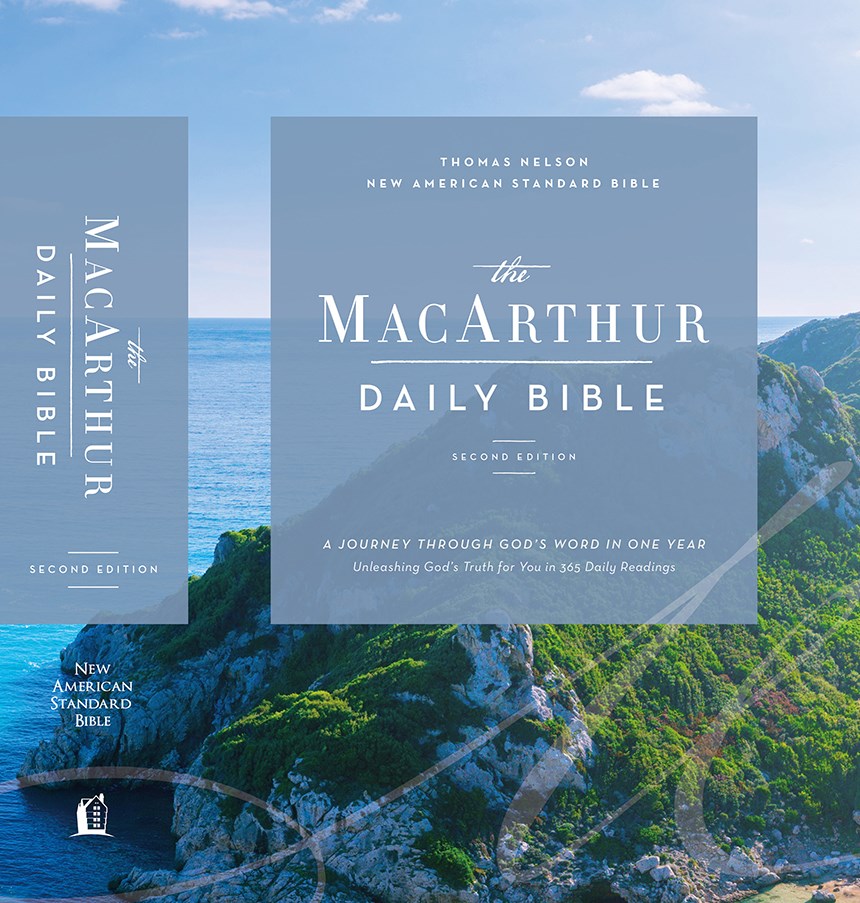 NASB, MacArthur Daily Bible, 2nd Edition, Hardcover, Comfort Print