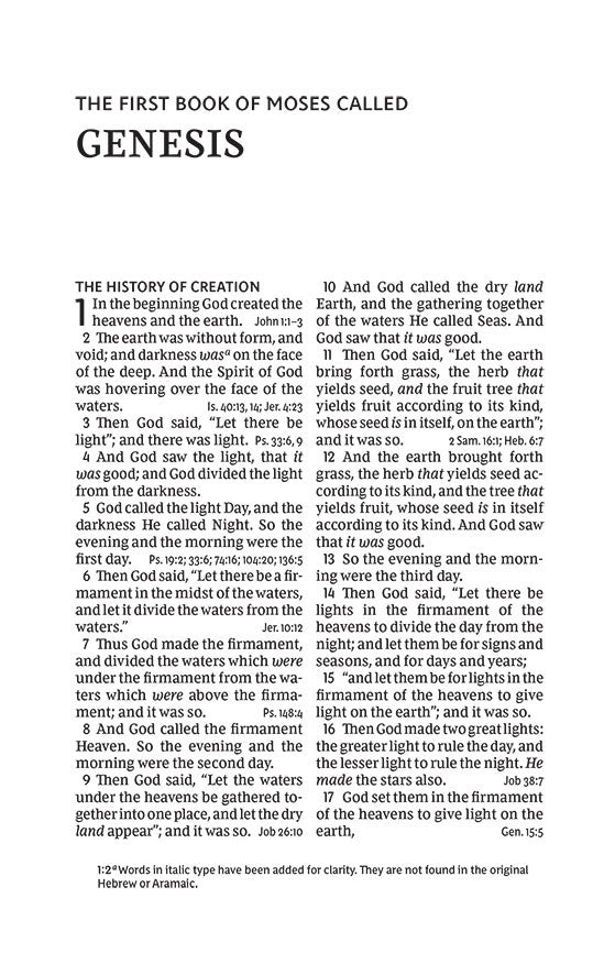 NKJV, Personal Size Large Print End-of-Verse Reference Bible, Verse Art Cover Collection, Leathersoft, Brown, Red Letter, Thumb Indexed, Comfort Print