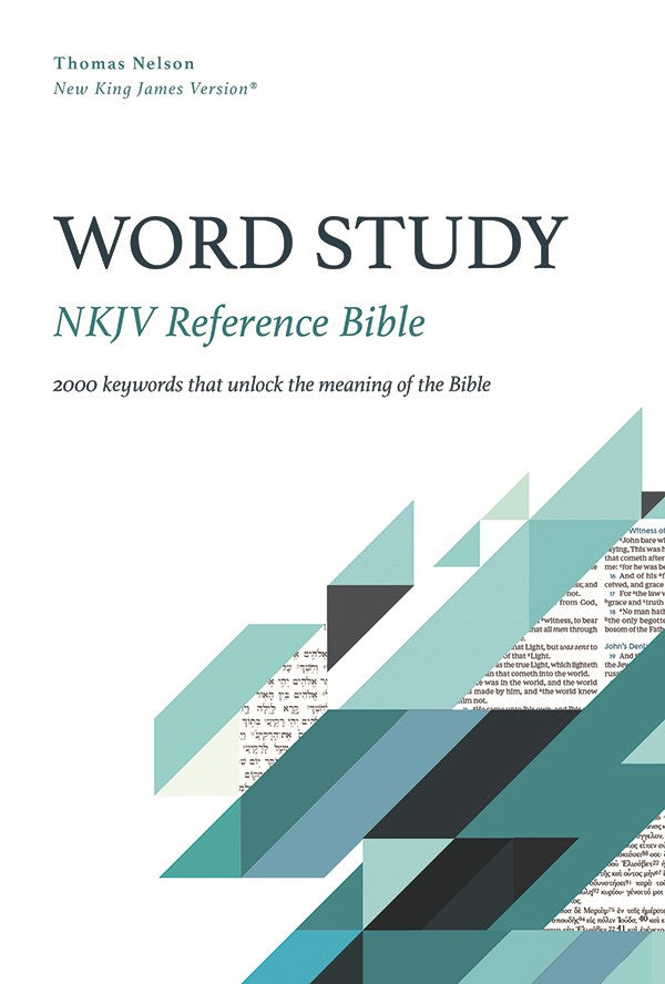 NKJV, Word Study Reference Bible, Hardcover, Red Letter, Comfort Print