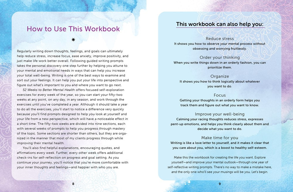 52 Weeks to Better Mental Health