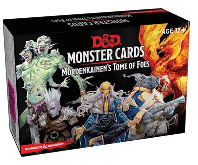 Dungeons & Dragons Spellbook Cards: Mordenkainen's Tome of Foes (Monster Cards, D&D Accessories)