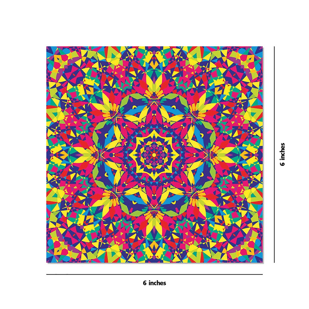 Origami Paper 500 sheets Kaleidoscope Patterns 6" (15 cm)