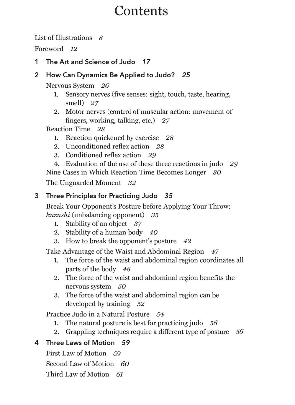 The Art and Science of Judo