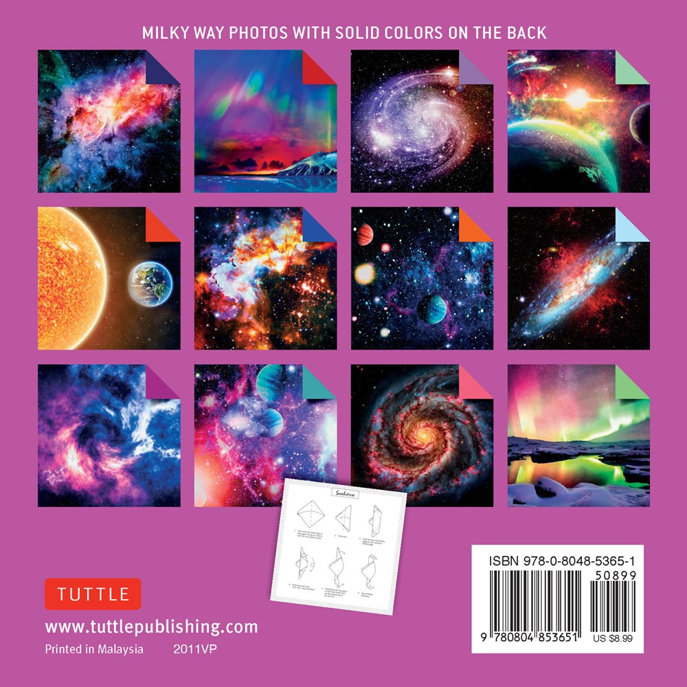 Origami Paper 200 sheets Milky Way Photos 6" (15 cm)