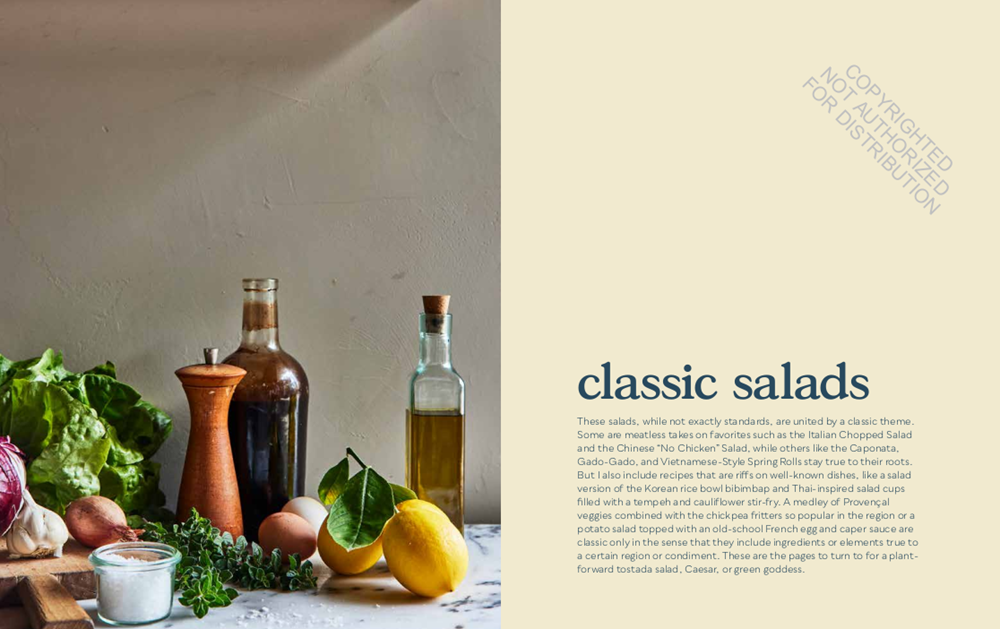 Vegetarian Salad for Dinner