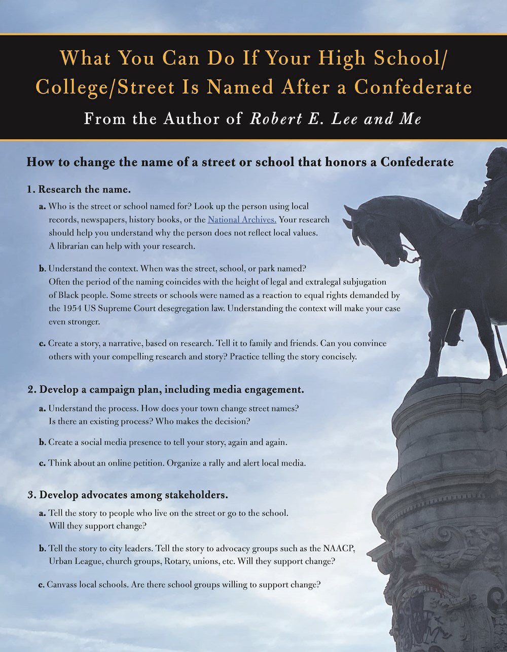 Robert E. Lee and Me