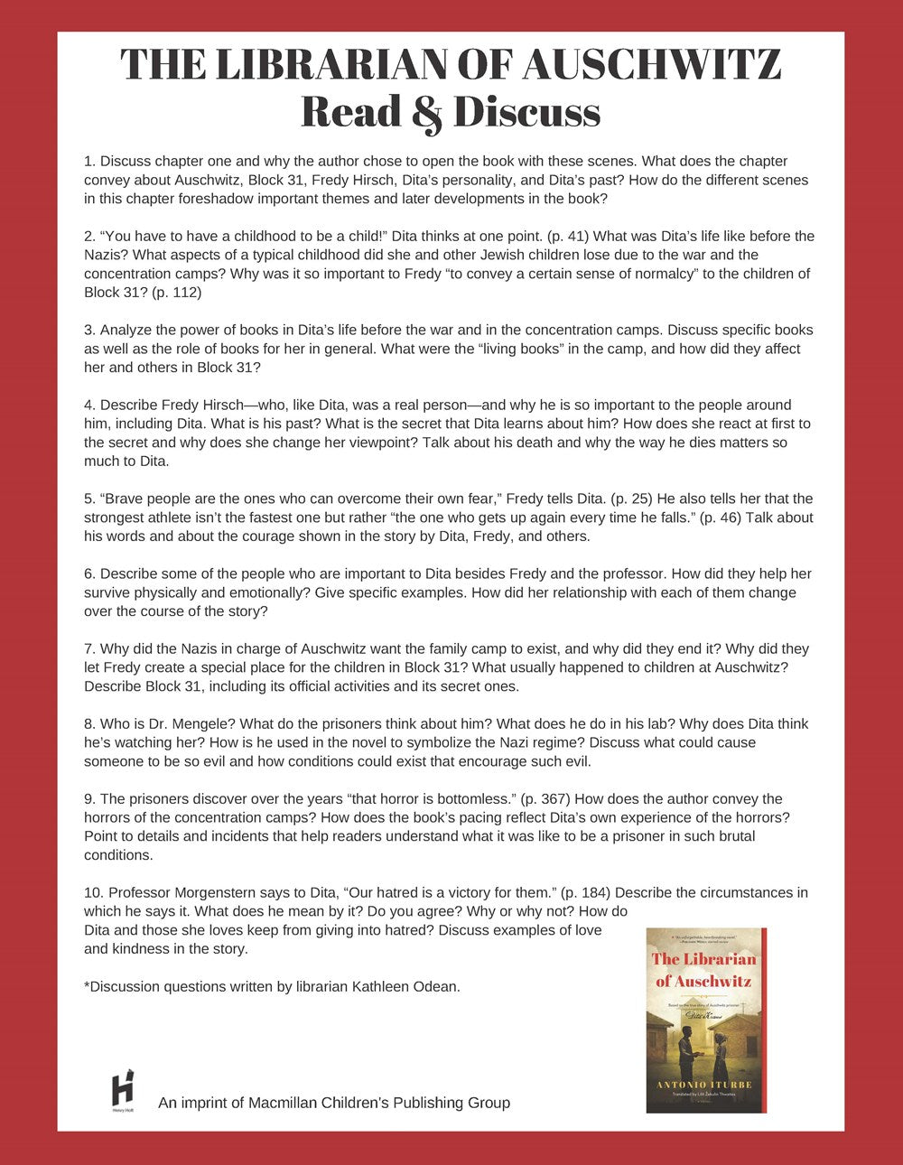 The Librarian of Auschwitz (Special Edition)