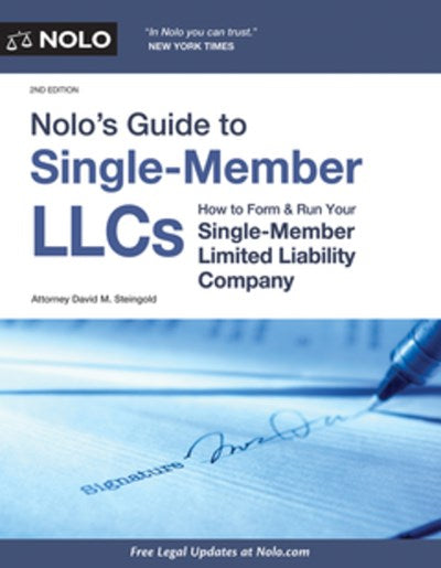 Nolo's Guide to Single-Member LLCs