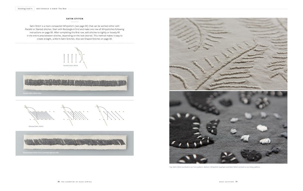 The Geometry of Hand-Sewing