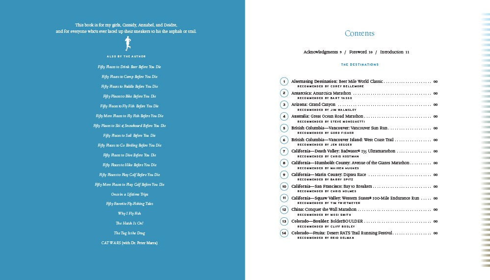 Fifty Places to Run Before You Die