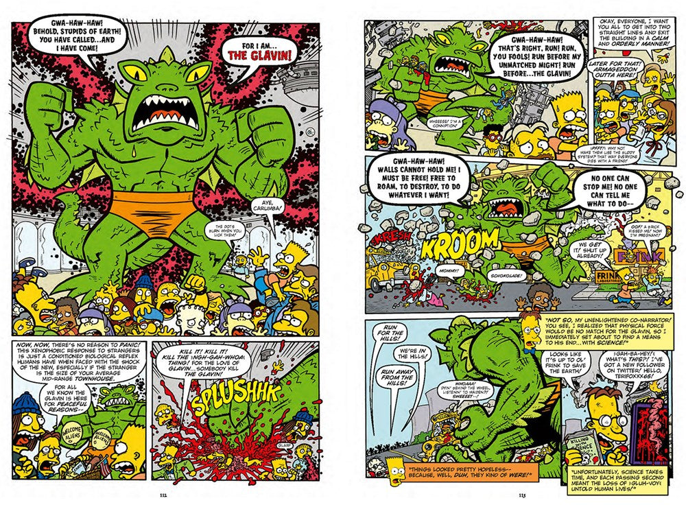 The Simpsons Treehouse of Horror Ominous Omnibus Vol. 1: Scary Tales & Scarier Tentacles