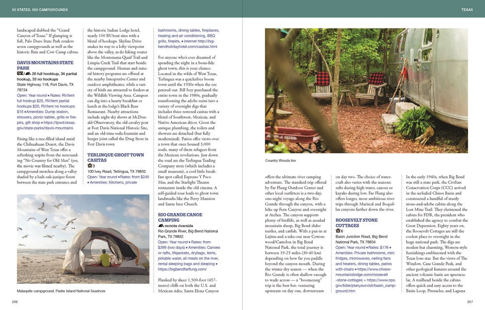 50 States, 500 Campgrounds