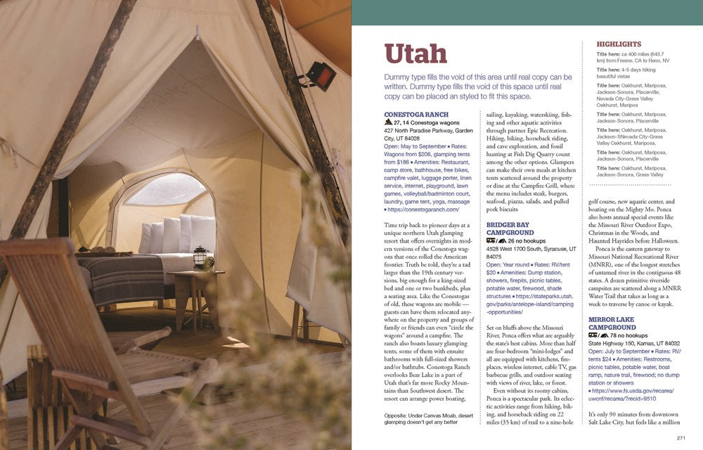 50 States, 500 Campgrounds