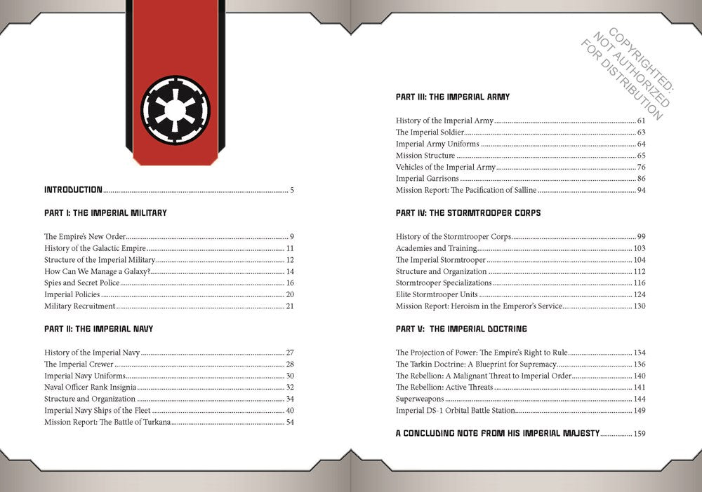 Star Wars(r): Imperial Handbook