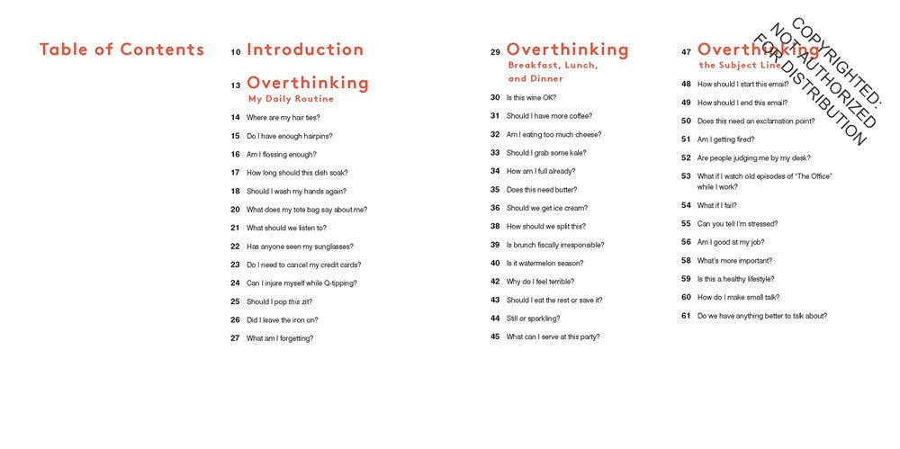 Am I Overthinking This?