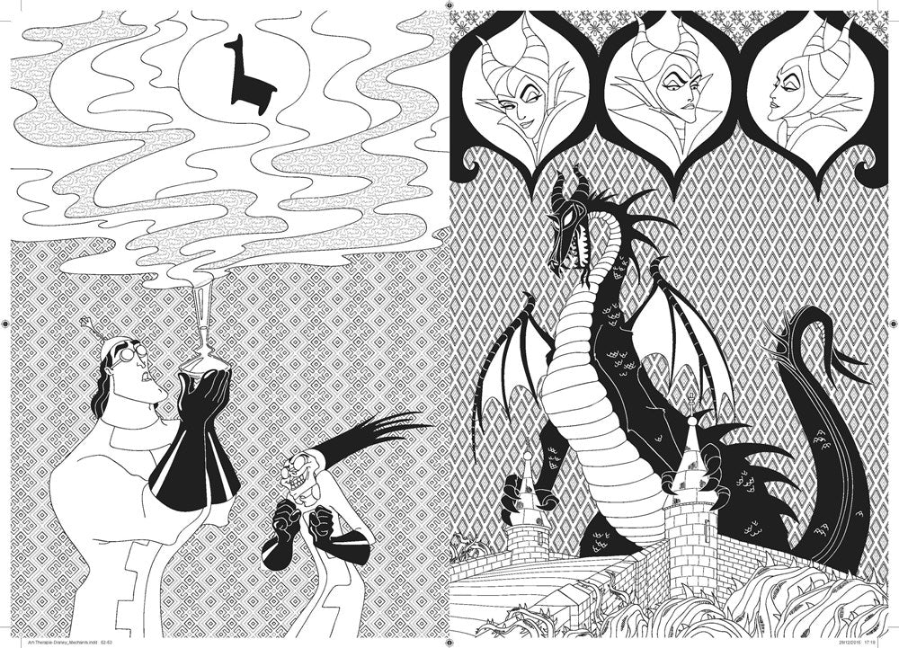 Art of Coloring: Disney Villains