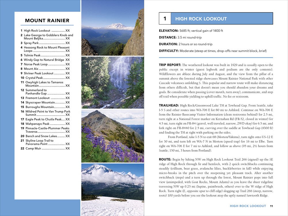 Day Hikes in Washington State