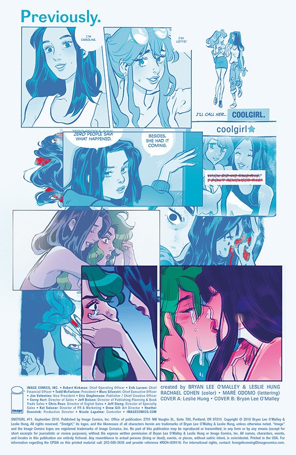 Snotgirl Volume 3: Is This Real Life?