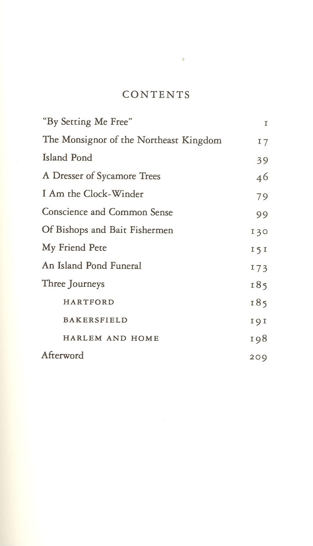 A Dresser of Sycamore Trees