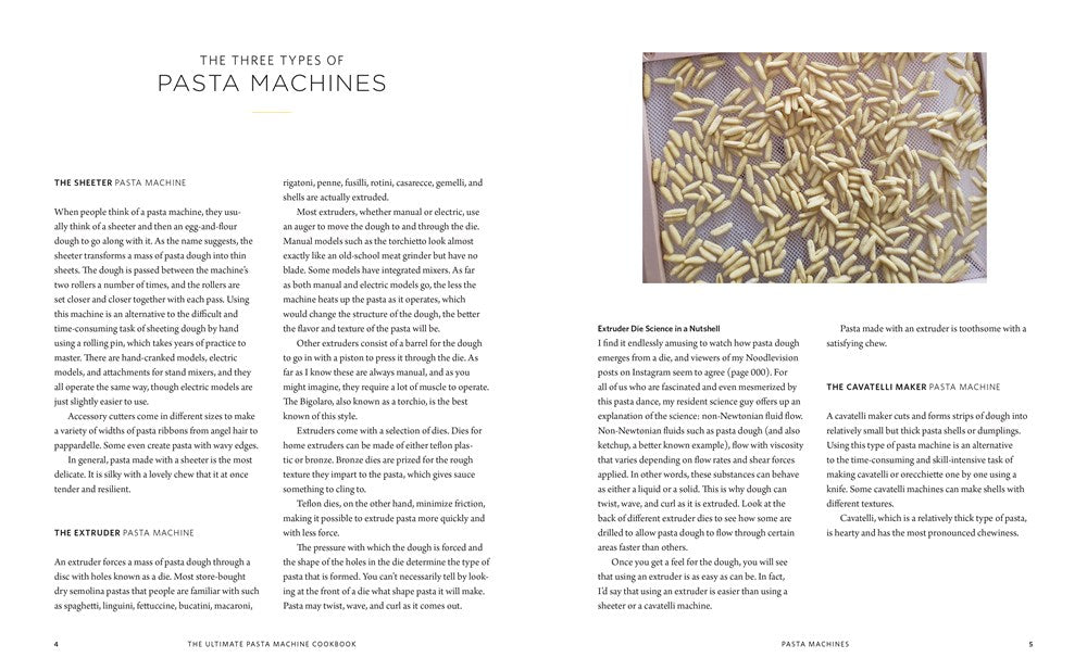 The Ultimate Pasta Machine Cookbook