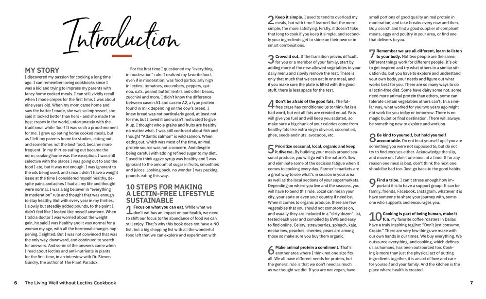 The Living Well Without Lectins Cookbook