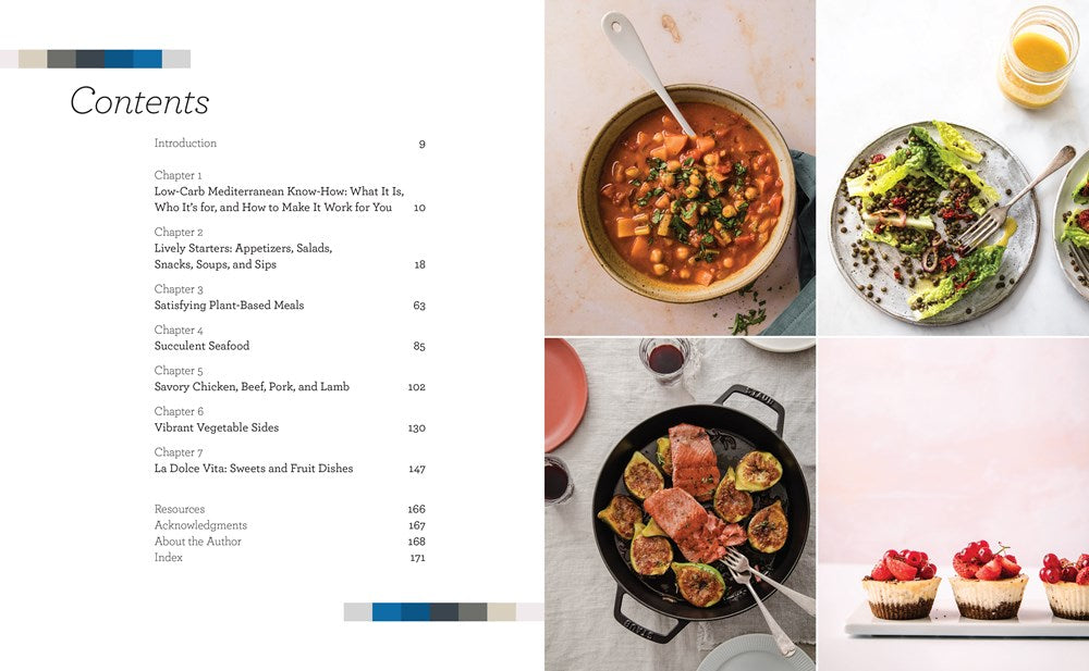 Clean Eating Kitchen: The Low-Carb Mediterranean Cookbook
