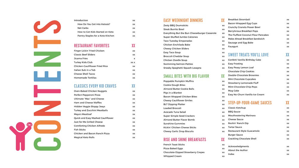 The Keto Kids Cookbook