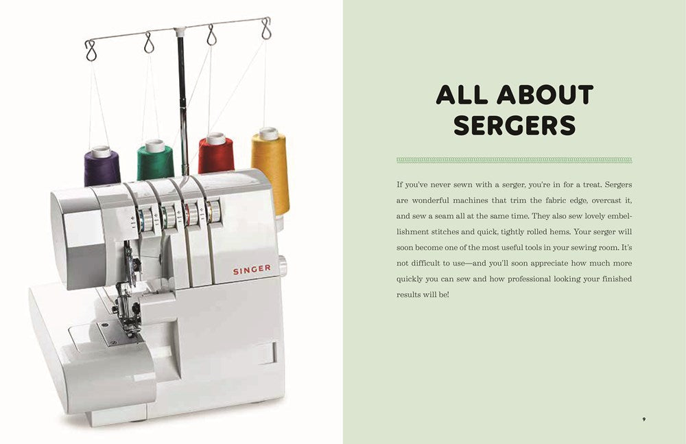 First Time Sewing with a Serger