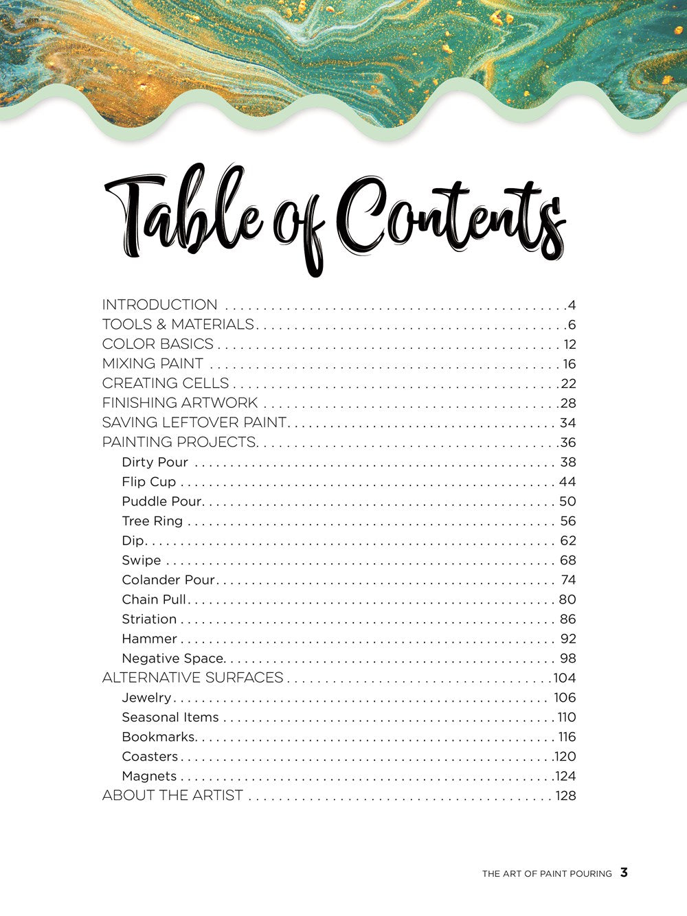 The Art of Paint Pouring