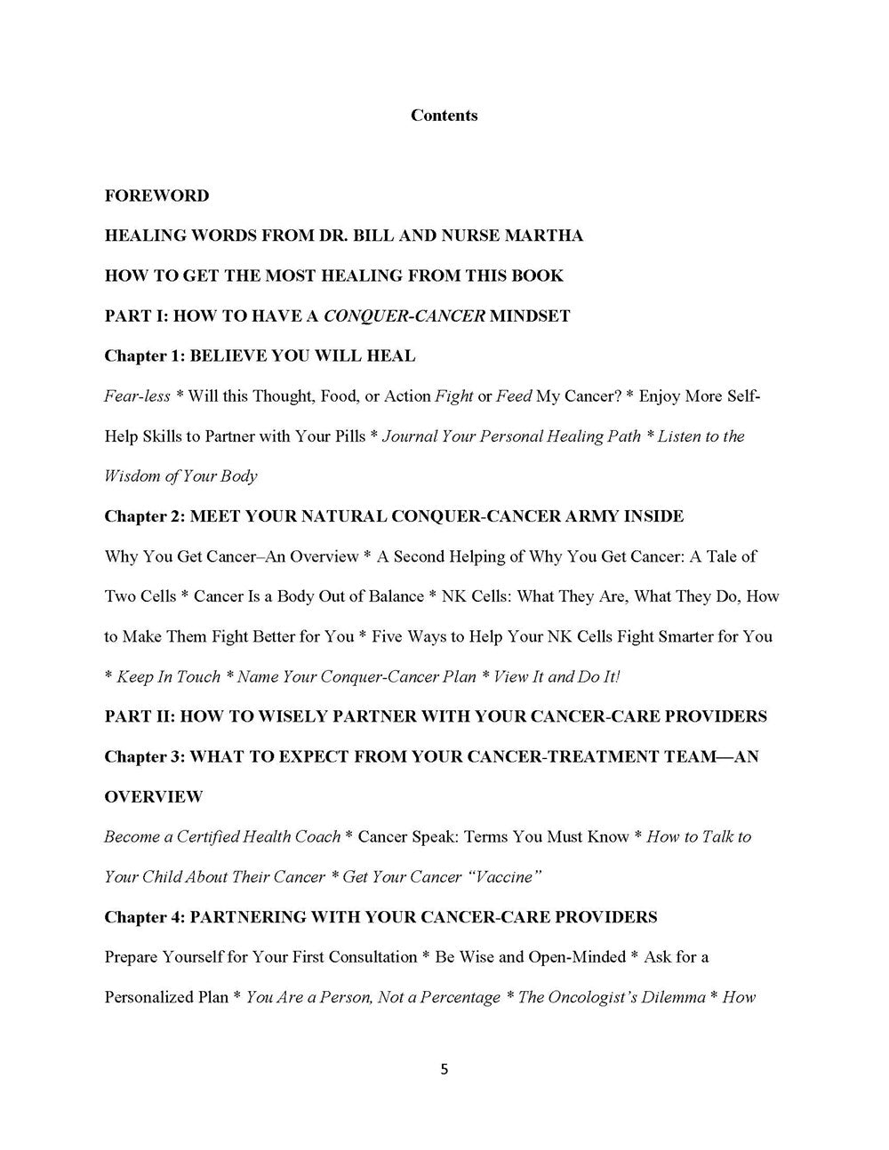 Help Heal Yourself from Cancer