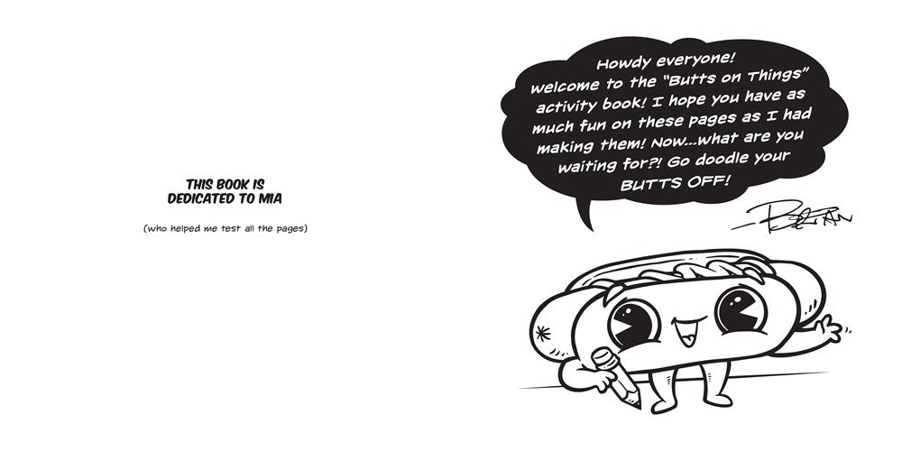 The Butts on Things Activity Book