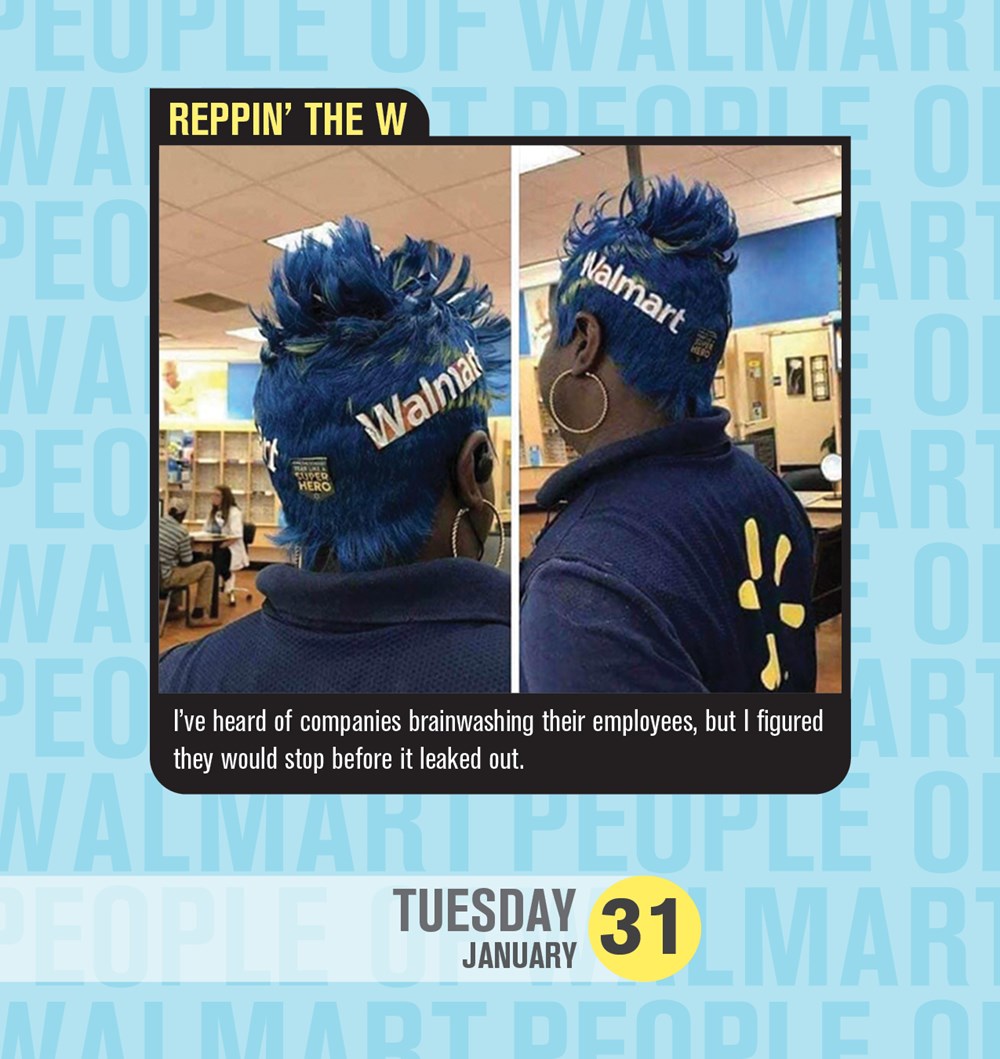 2023 People of Walmart Boxed Calendar