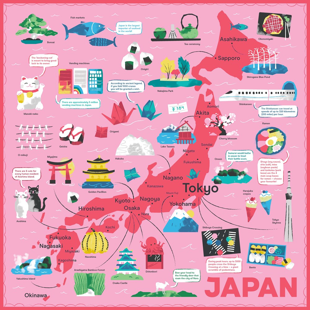 Japan Map Puzzle
