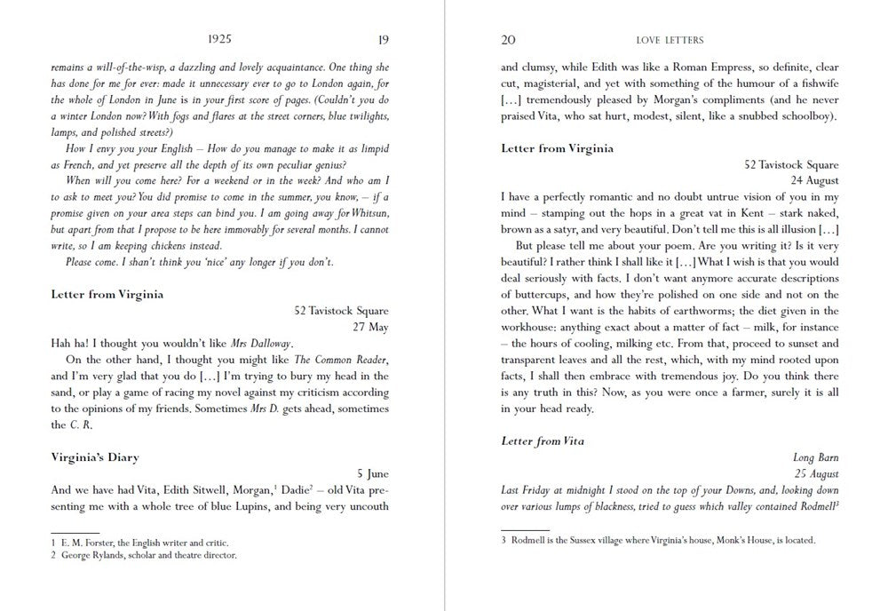 Virginia Woolf and Vita Sackville-West