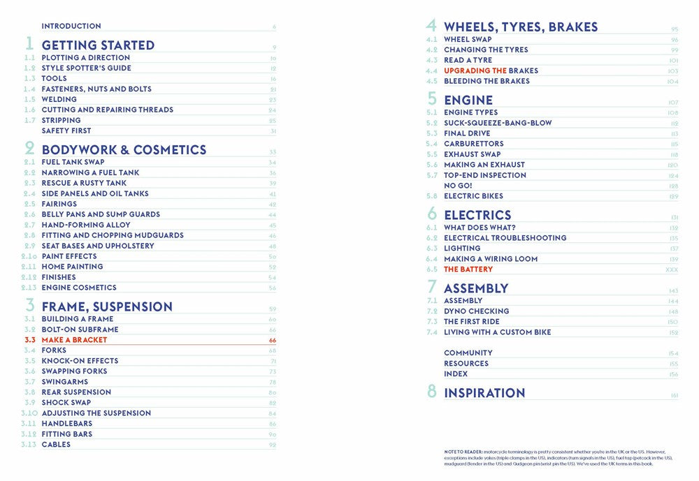 How to Build a Motorcycle