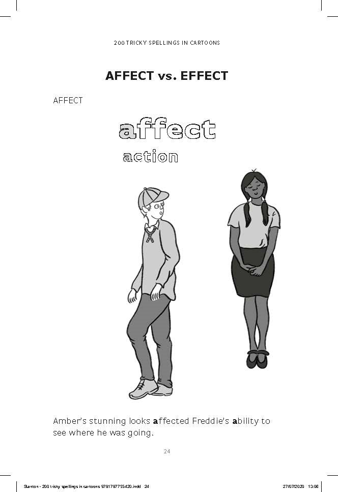 200 Tricky Spellings in Cartoons