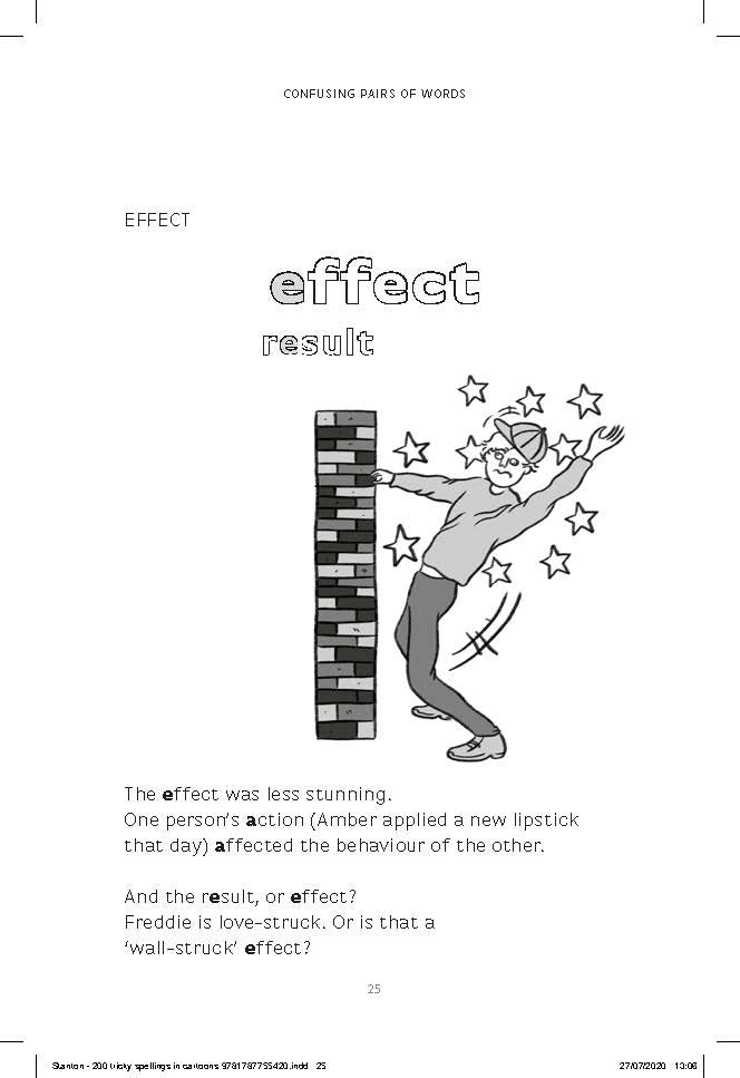 200 Tricky Spellings in Cartoons