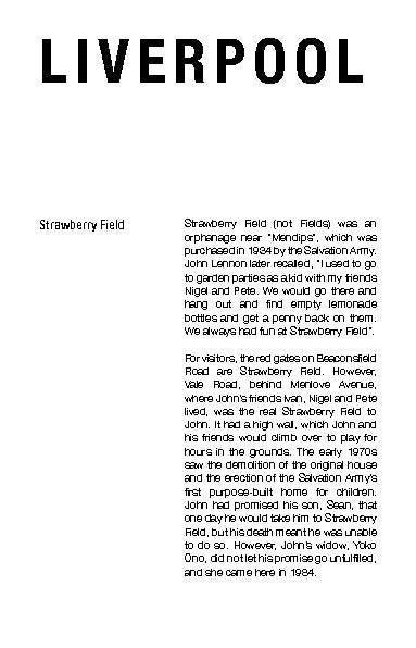 The Beatles: Fab Four Cities