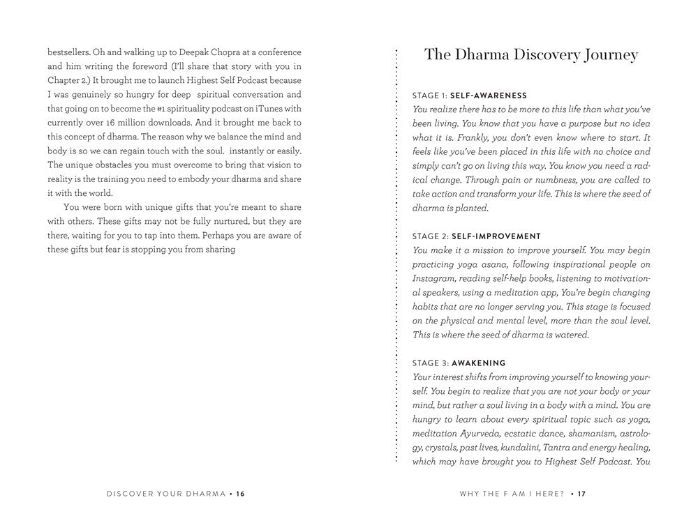 Discover Your Dharma