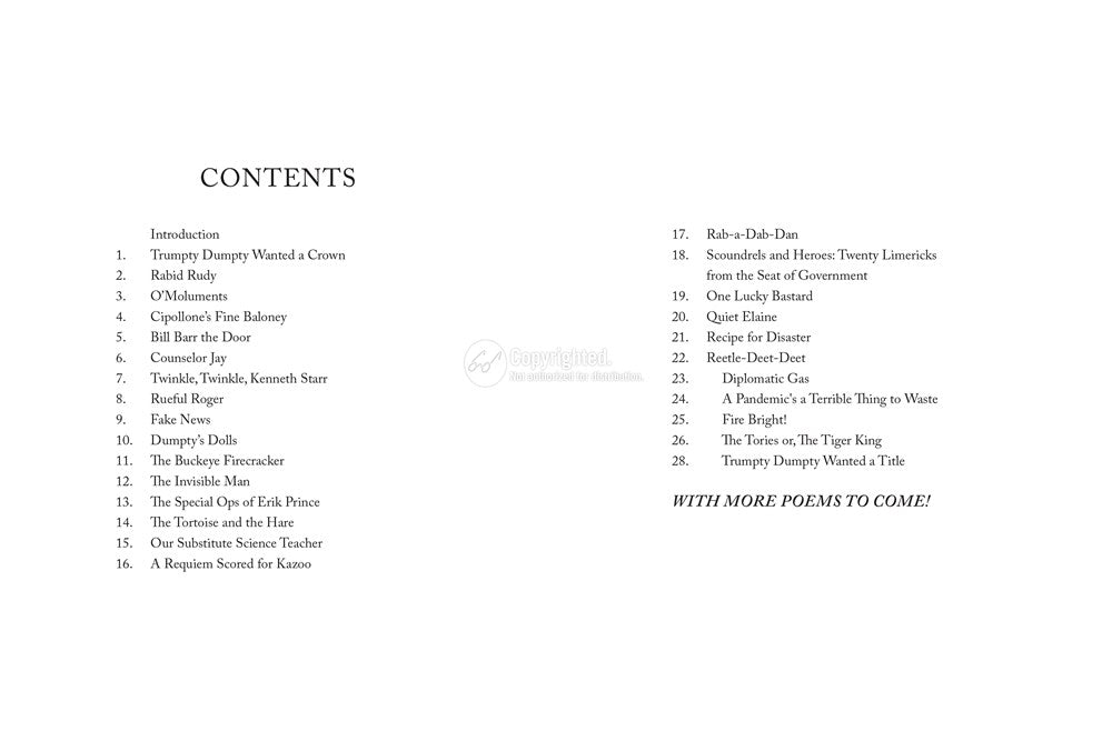 Trumpty Dumpty Wanted a Crown